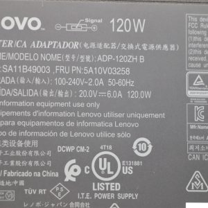 Cargador Lenovo Original ADP-120ZH B, 120W, 20V, 6.0A_8