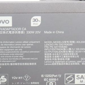 Cargador Lenovo Original ADL330SDC3A, 330W, 20V, 16.5A_8