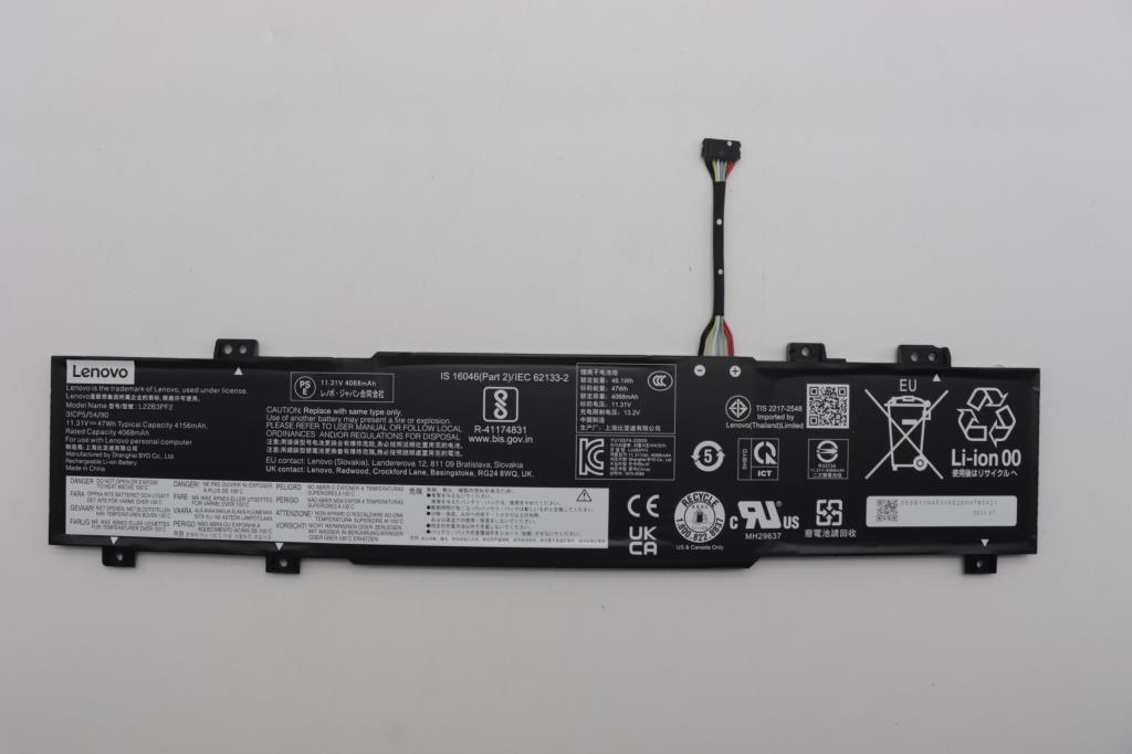 Bateria Lenovo Original L22B3PF2, 47Wh, 11.31V