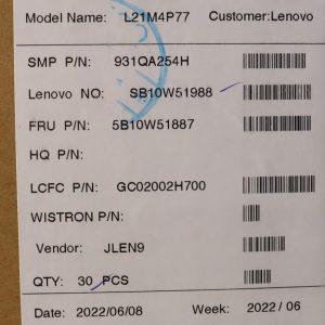 Bateria Lenovo Original L21M4P77, 72Wh, 15.52V_2