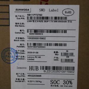 Bateria Lenovo Original L23D4PH1, 75Wh, 7.7V_2