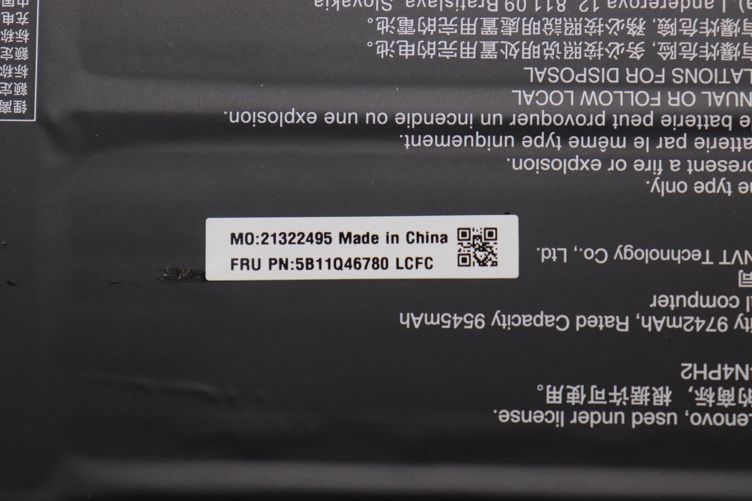 Bateria Lenovo Original L24N4PH2, 75Wh, 7.7V_4