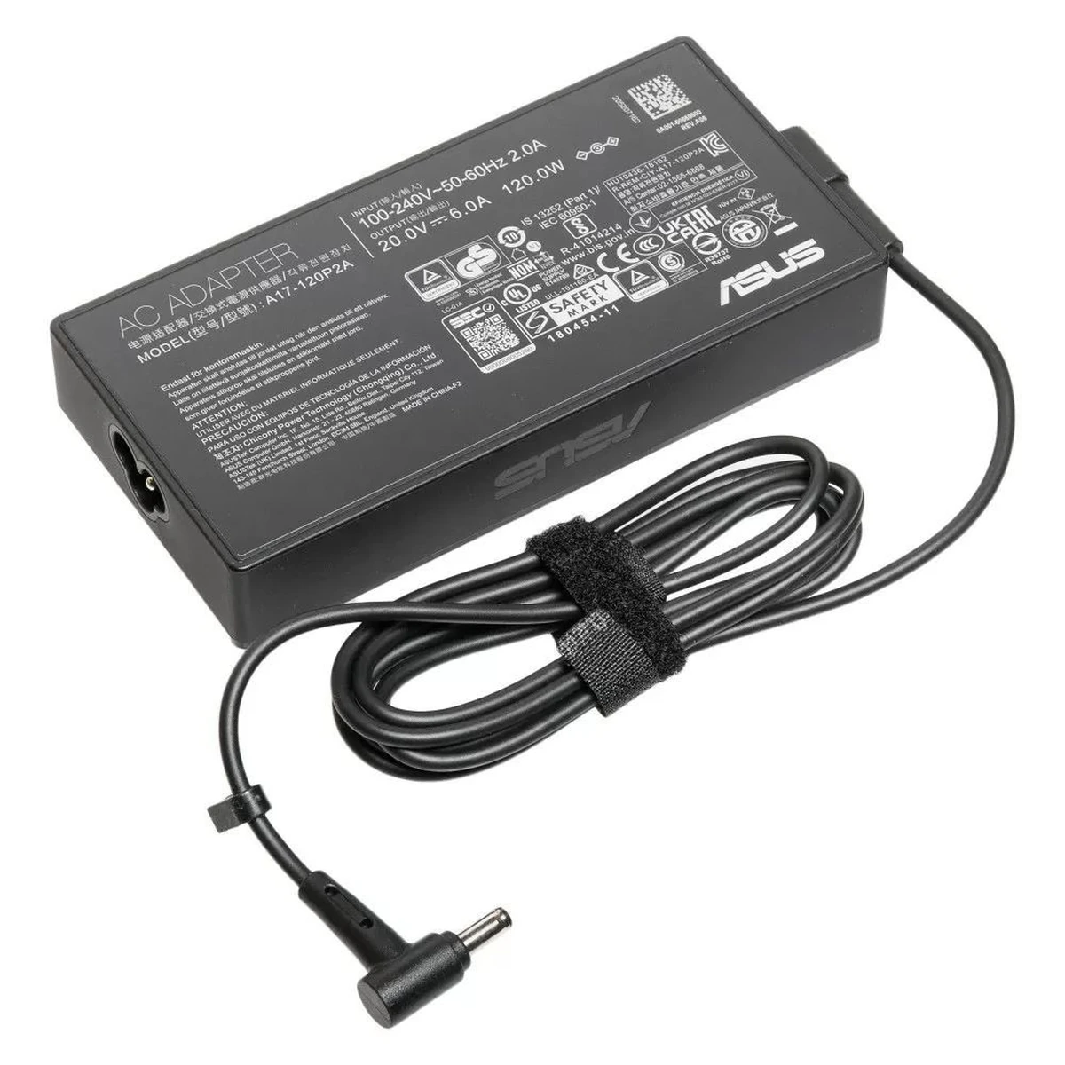 Cargador Asus 120W 4.5 x 3.0mm - 20V - 6.0A - Imagen 2