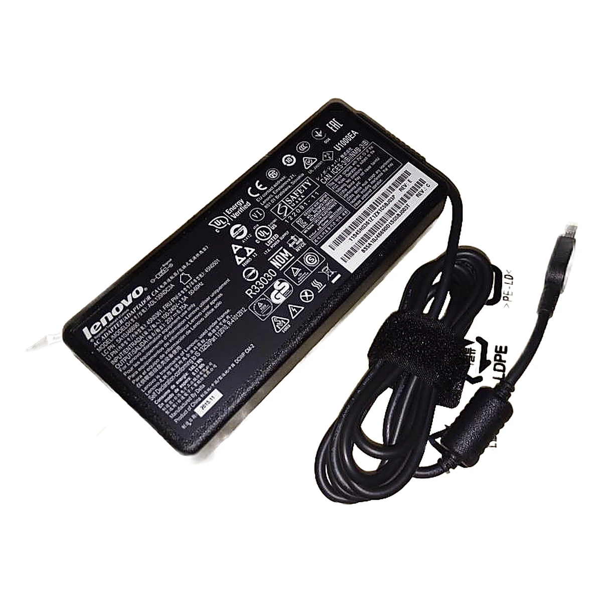 Cargador Lenovo Original ADL135NDC3A, 170W, 20V, 6.75A