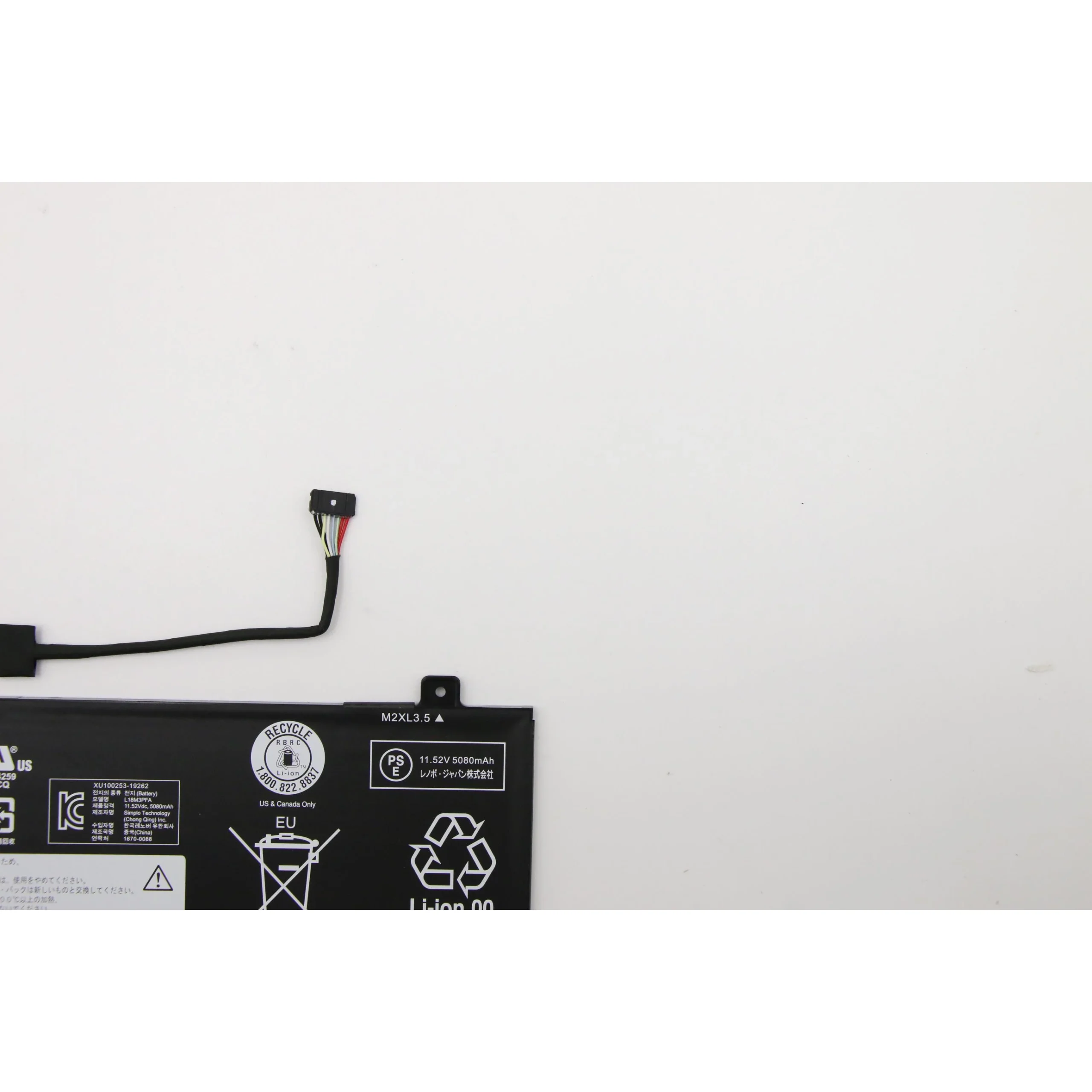 Bateria Lenovo Original L18M3PFA, 60.3Wh, 11.52V - Imagen 4