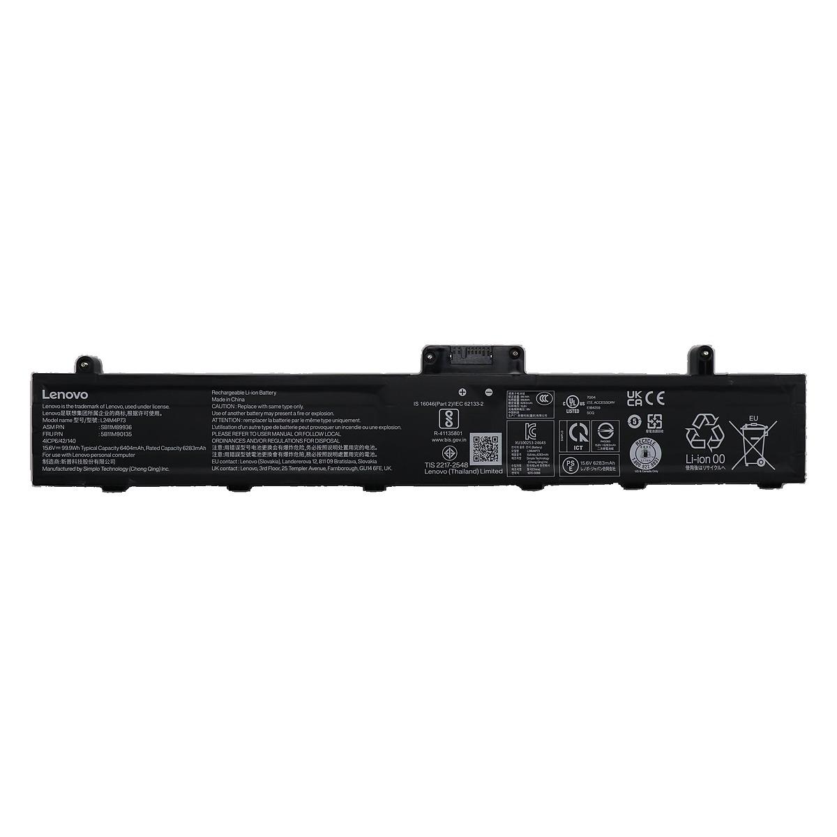 Bateria Lenovo Original L24M4P73, 99Wh, 15.6V